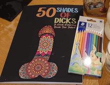 Afbeelding in Gallery-weergave laden, 50 Shades of Dicks 😍 Penis Kleurboek - 50 Pagina&#39;s Dick
