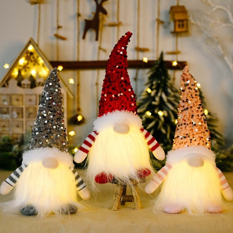 Kerst Gnome™ | De lichtgevende beschermer in de duisternis!
