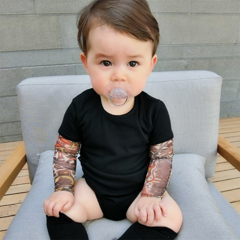 Baby Tattoo Sleeve Rompertje