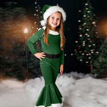 Afbeelding in Gallery-weergave laden, Cute Christmas - Meisjes Flared Set - 3 Delige
