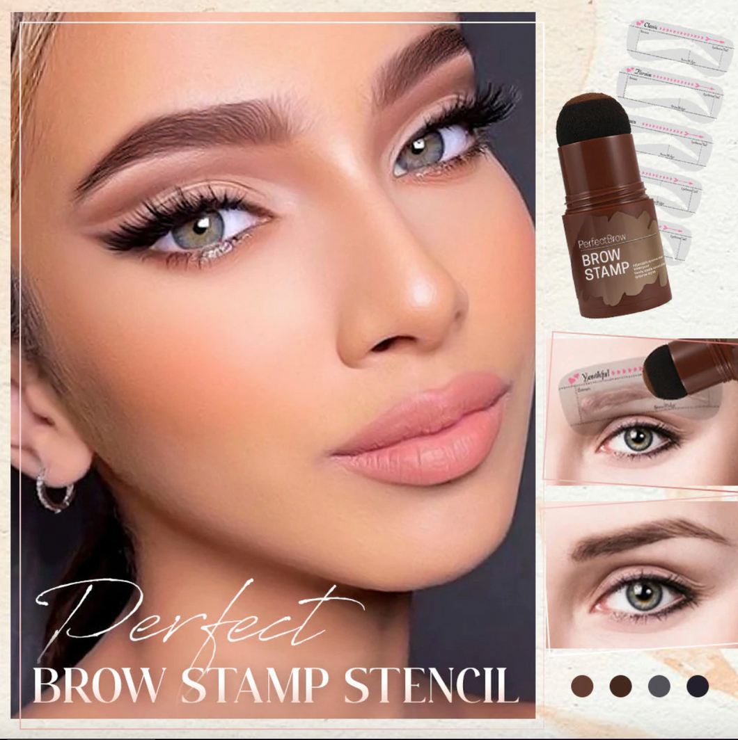 Eyebrow Stamp Kit + GRATIS Borstels