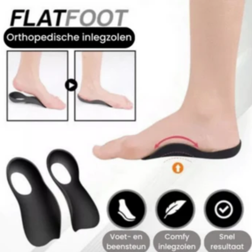 Flat Foot Orthopedische Inlegzolen